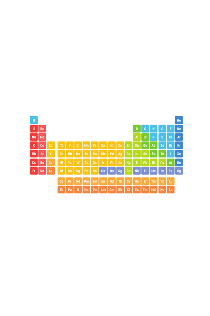 Think periodically- Periodic table tshirt