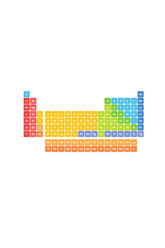 Think periodically- Periodic table tshirt