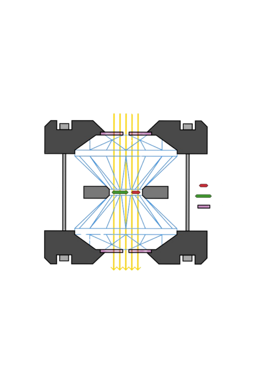 Diamond Anvil Cell specially made T-shirt for researchers