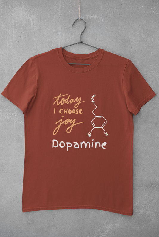 Science lovers dopamine- happy hormone tshirt