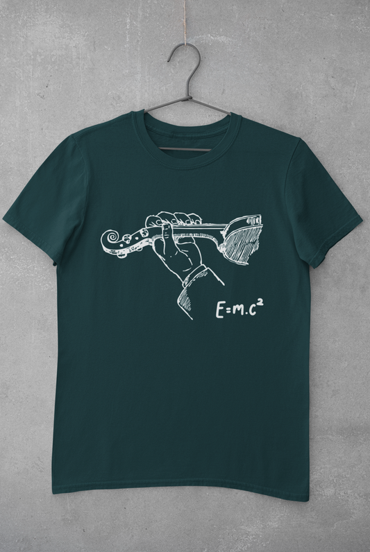 Einstein and the Violin Mens T-Shirt