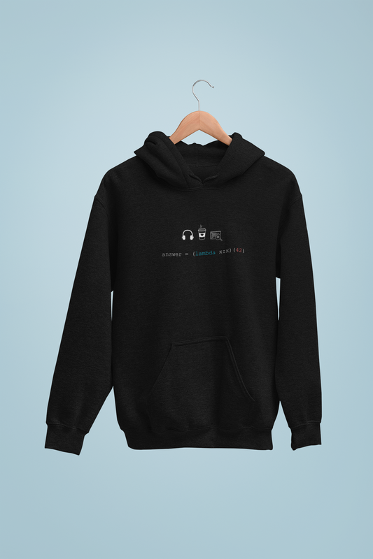 Meaning of life lambda python code  Hoodie Computer Science